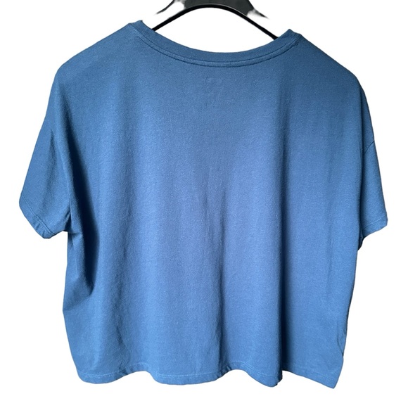 Minnie Mouse Heart USA Relaxed Fit Short Boxy Top Red White and Blue Disney XXL - Picture 4 of 6